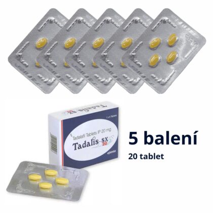 Tadalis SX, tadalafil tablety